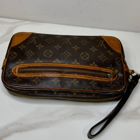 Auth LOUIS VUITTON Vintage Clutch/Wristlet - Picture 9 of 15